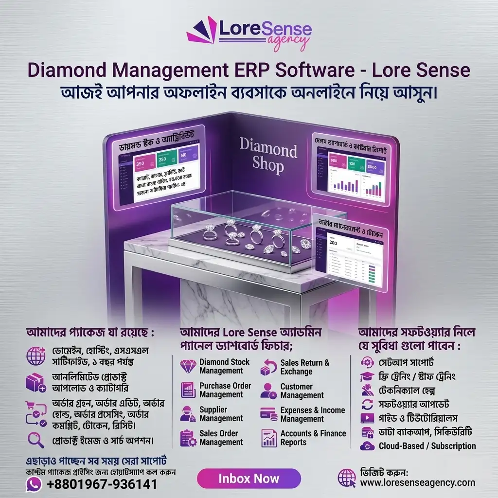 Academic Coaching Centre /Online Academy Management Software in Bangladesh 39 Diamond Management ERP Software