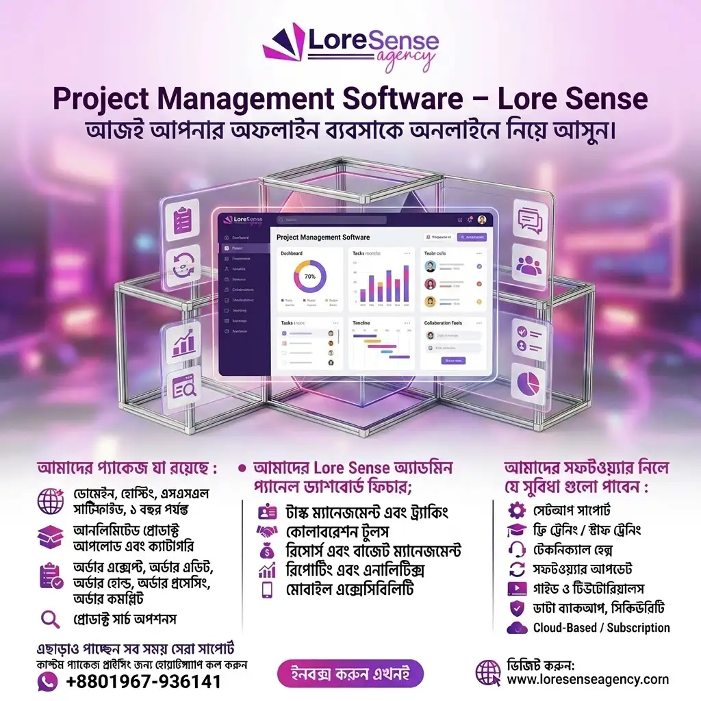 Academic Coaching Centre /Online Academy Management Software in Bangladesh 57 Project Management Software